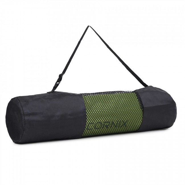 Килимок спортивний Cornix TPE 183 x 61 x 0.6 см для йоги XR-0008 Green/Grey