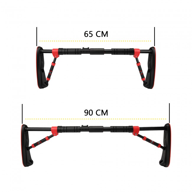 Турник раздвижной Cornix Elite 65-90 см XR-0289 Black/Red
