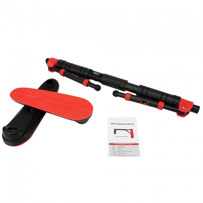Турник раздвижной Cornix Elite 65-90 см XR-0289 Black/Red