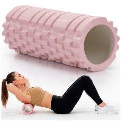 Масажний ролик Actiget EVA 33 x 13.5 см (валик, ролер) ACT0030 Light Pink