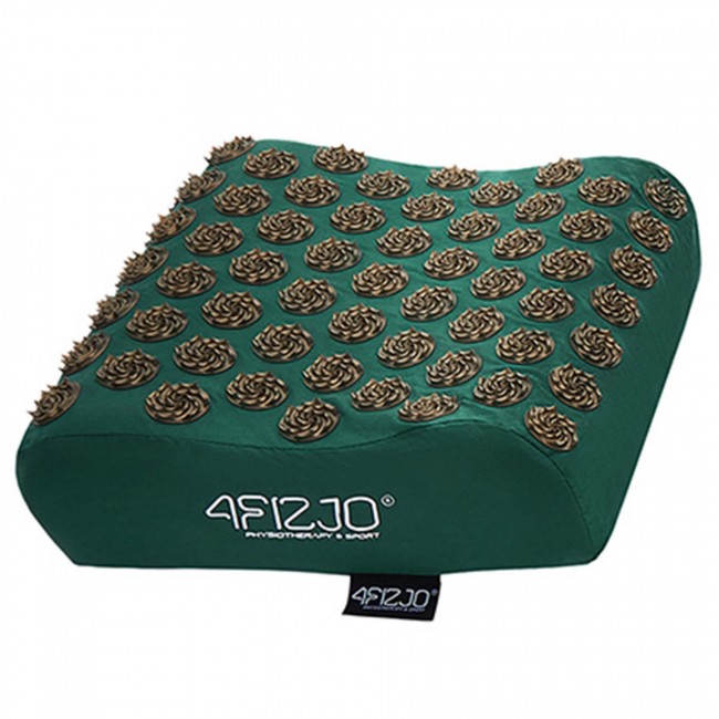 Подушка акупунктурная 4FIZJO Ergo Аппликатор Кузнецова Navy Green/Gold (P-5907739316912)