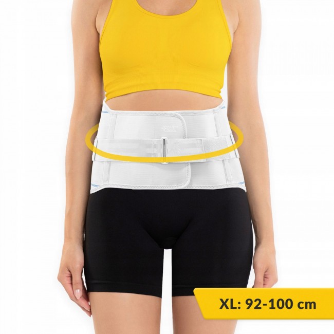 Пояс (бандаж) для поясничного отдела позвоночника 4FIZJO Size XL (P-5907739317711)