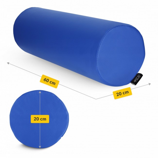 Валик для реабилитации и массажа 4FIZJO 60 x 20 см Blue (P-5905973402989)