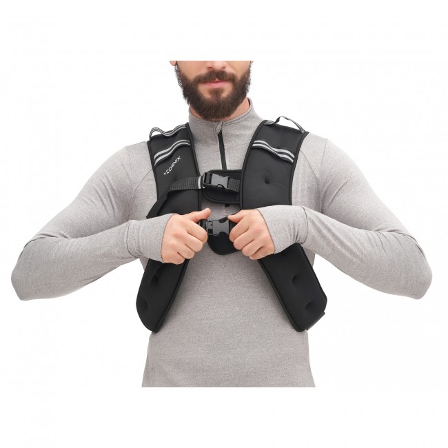 Жилет-утяжелитель для тренировок Cornix Weight Vest 10 кг XR-0345 Black