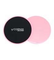 Диски-слайдери для ковзання (глайдингу) Cornix Sliding Disc 2 шт XR-0182 Pink