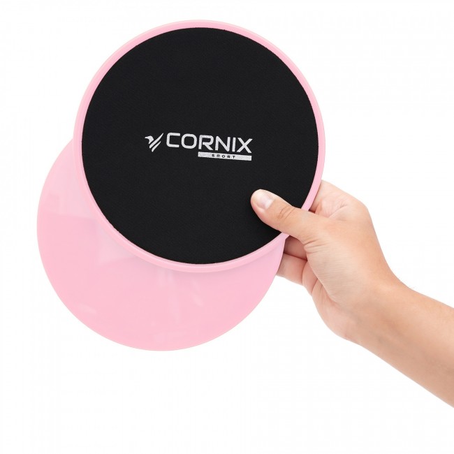 Диски-слайдеры для скольжения (глайдинга) Cornix Sliding Disc 2 шт XR-0182 Pink