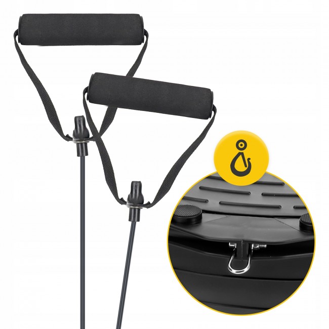 Балансувальна платформа 4FIZJO Bosu Ball 60 см Black (P-5905973402446)