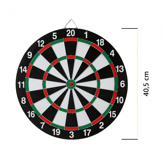 Дартс классический Cornix Dartboard Game 2 в 1 40.5 см + 2 комплекта дротиков XR-0392