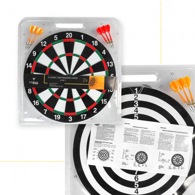 Дартс классический Cornix Dartboard Game 2 в 1 40.5 см + 2 комплекта дротиков XR-0392