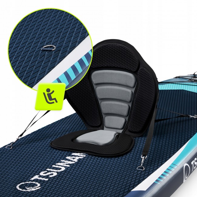 Надувная SUP доска (сапборд) TSUNAMI PRO 350 см с веслом T12 (P-5905973405607)