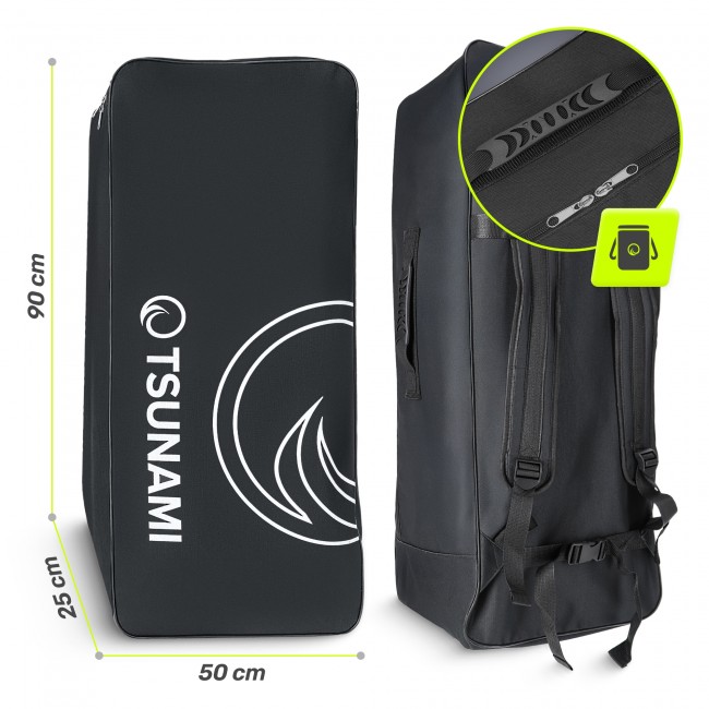 Надувная SUP доска (сапборд) TSUNAMI PRO 350 см с веслом T12 (P-5905973405607)