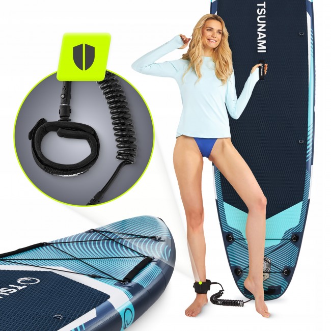 Надувная SUP доска (сапборд) TSUNAMI PRO 350 см с веслом T12 (P-5905973405607)