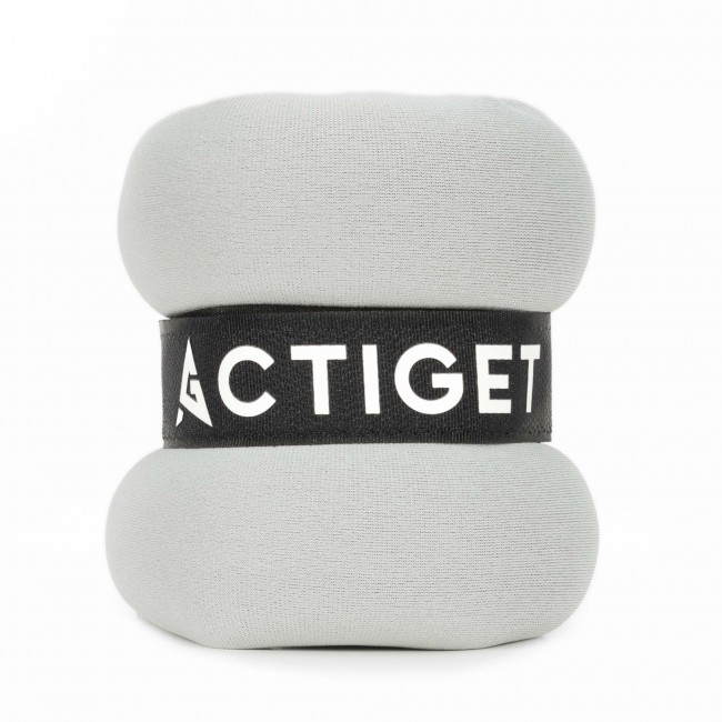 Утяжелители-манжеты для ног и рук Actiget 2 x 0.5 кг ACT0127 Grey/Black