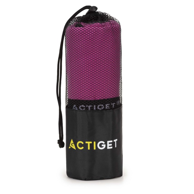 Спортивний рушник Actiget 180 x 100 см з мікрофібри ACT0187 Pink