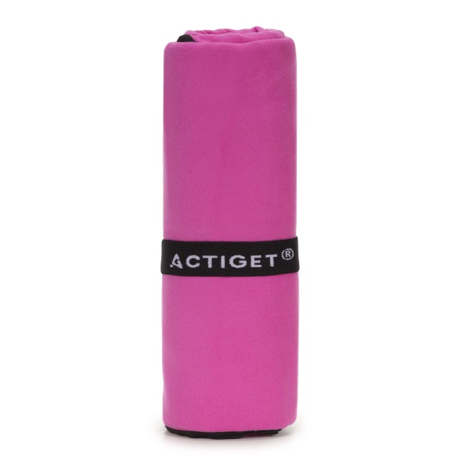 Спортивний рушник Actiget 180 x 100 см з мікрофібри ACT0187 Pink