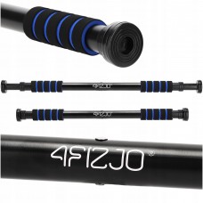 Турник раздвижной 4FIZJO Basic 61.5-100 см Black/Blue (P-5905973402705)