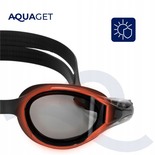 Очки для плавания Aquaget AQ0010 Black