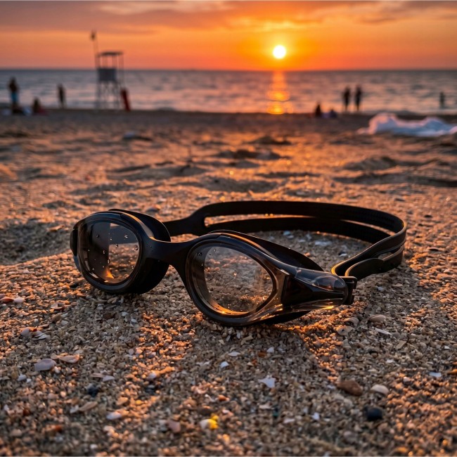 Очки для плавания Aquaget AQ0010 Black
