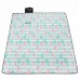 Пляжный коврик (покрывало-подстилка для пляжа и пикника) складной Springos 200 x 200 см PM016