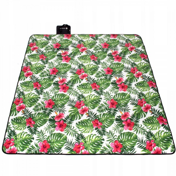 Пляжный коврик (Сумка-покрывало для пляжа и пикника) складной Springos 200 x 200 см PM019