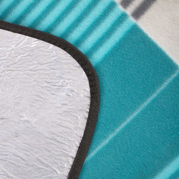 Пляжний килимок (покривало-підстилка для пляжу та пікніка) складаний Springos 240 x 200 см PM014