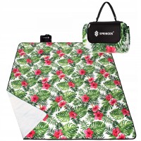 Пляжный коврик (покрывало-подстилка для пляжа и пикника) складной Springos 200 x 160 см PM020