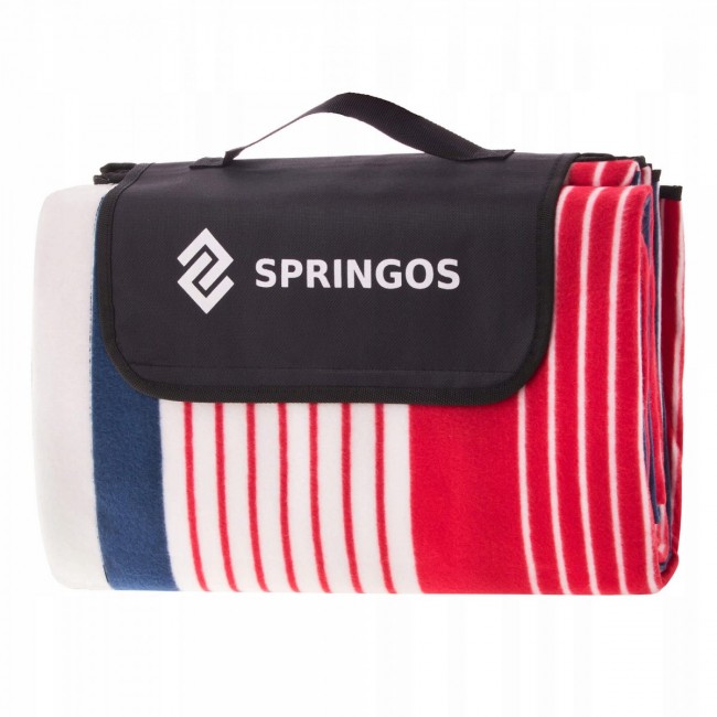 Пляжный коврик (Сумка-покрывало для пляжа и пикника) складной Springos 200 x 200 см PM017