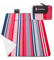 Пляжный коврик (Сумка-покрывало для пляжа и пикника) складной Springos 200 x 200 см PM017