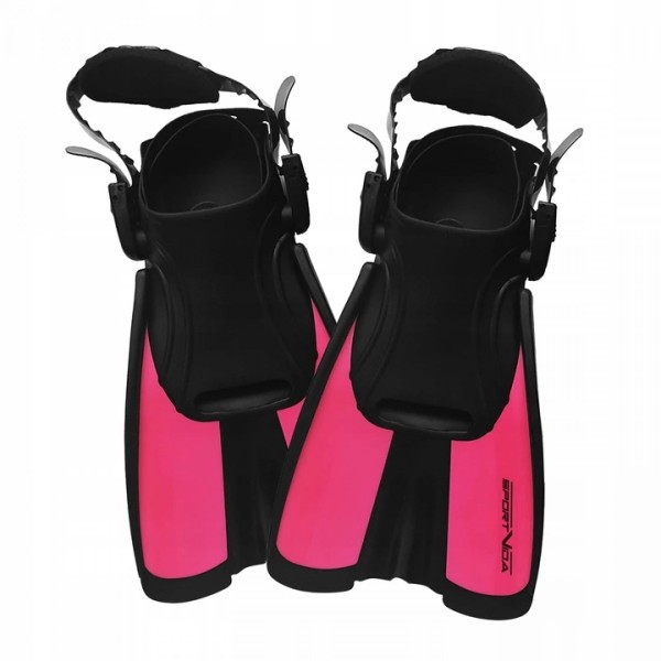 Ласти SportVida SV-DN0008JR-S Size 29-33 Black/Pink
