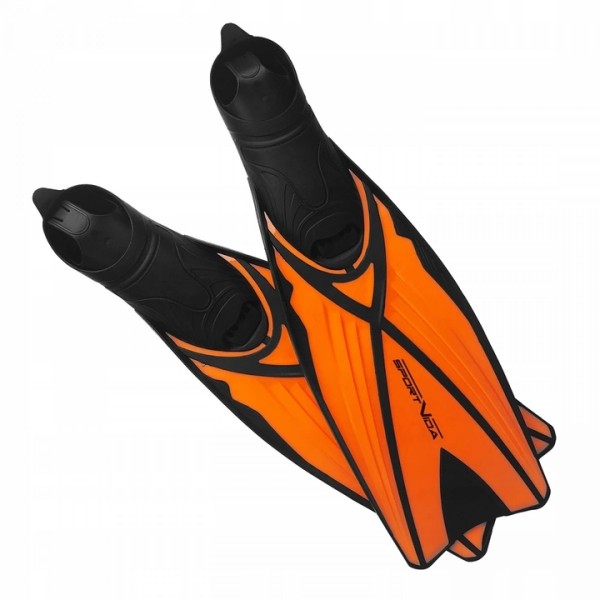 Ласти SportVida SV-DN0006-S Size 38-39 Black/Orange