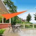 Тент-вітрило тіньової для будинку, саду і туризму Springos 5 x 5 x 5 м SN0015 Flame Orange