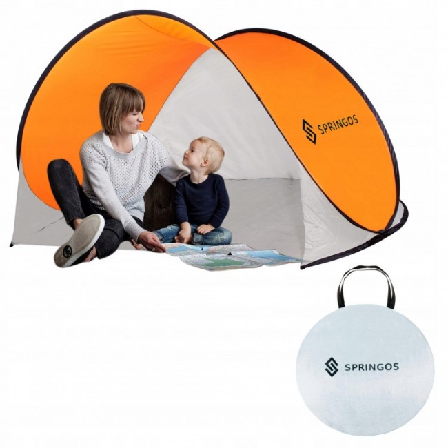 Пляжний тент Springos Pop Up 200 x 120 см PT004