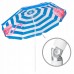 Пляжний парасолька з регульованою висотою і нахилом Springos 180 см BU0013
