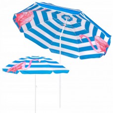Пляжний парасолька з регульованою висотою і нахилом Springos 180 см BU0013