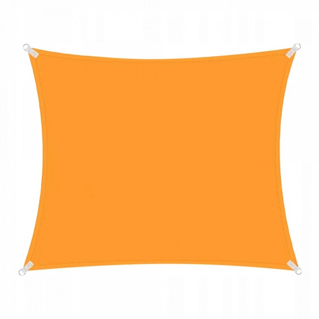 Тент-парус теневой для дома, сада и туризма Springos 3 x 3 м SN1031 Orange
