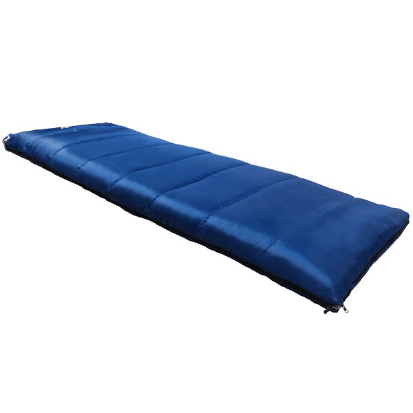 Спальный мешок (спальник) одеяло SportVida SV-CC0066 -3 ...+ 21°C R Blue/Grey