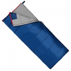 Спальный мешок (спальник) одеяло SportVida SV-CC0067 -3 ...+ 21°C L Blue/Grey