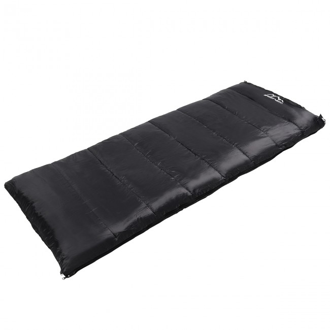 Спальный мешок (спальник) одеяло SportVida SV-CC0069 -3 ...+21°C L Black/Grey