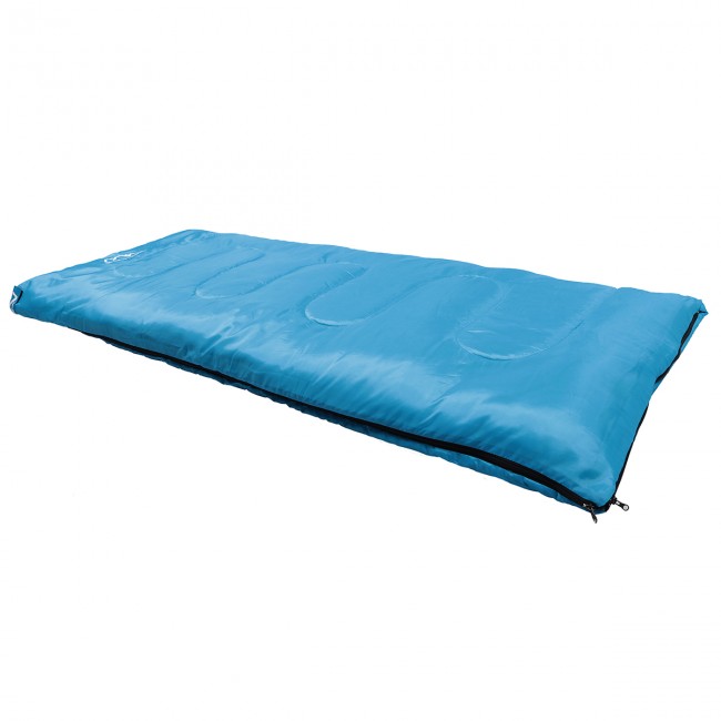 Спальный мешок (спальник) одеяло SportVida SV-CC0060 +2 ...+21°C R Sky Blue/Grey