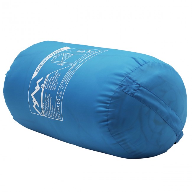 Спальный мешок (спальник) одеяло SportVida SV-CC0060 +2 ...+21°C R Sky Blue/Grey