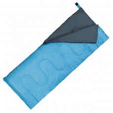 Спальный мешок (спальник) одеяло SportVida SV-CC0060 +2 ...+ 21°C R Sky Blue/Grey