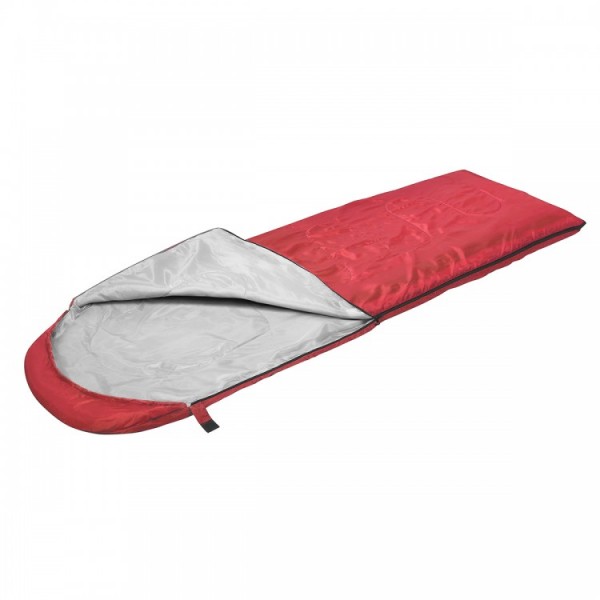 Спальний мішок (спальник) ковдру SportVida SV-CC0050 +2 ... + 16 ° CR Red / Grey