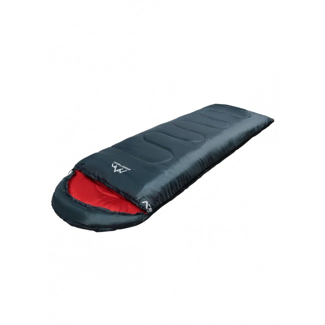 Спальный мешок (спальник) одеяло SportVida SV-CC0063 +2 ...+21°C R Navy Green/Red