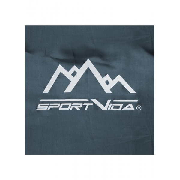 Спальный мешок (спальник) одеяло SportVida SV-CC0063 +2 ...+ 21°C R Navy Green/Red