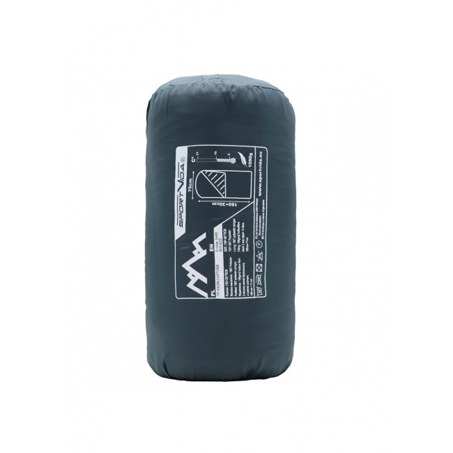 Спальный мешок (спальник) одеяло SportVida SV-CC0063 +2 ...+21°C R Navy Green/Red