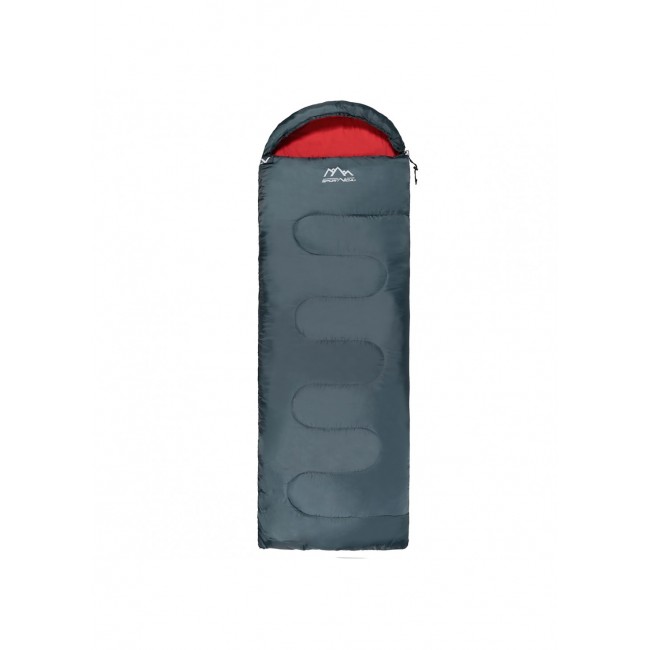 Спальный мешок (спальник) одеяло SportVida SV-CC0063 +2 ...+21°C R Navy Green/Red