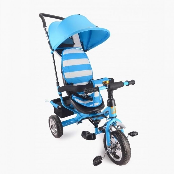 Дитячий велосипед триколісний з ручкою KidzMotion Tobi Junior BLUE