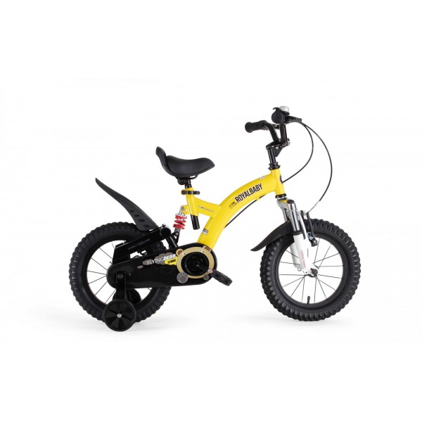 Детский велосипед RoyalBaby FLYBEAR 14", OFFICIAL UA, желтый