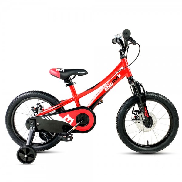 Дитячий велосипед RoyalBaby Chipmunk EXPLORER 16 ", OFFICIAL UA, червоний