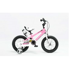 Дитячий велосипед RoyalBaby FREESTYLE 14 ", OFFICIAL UA рожевий